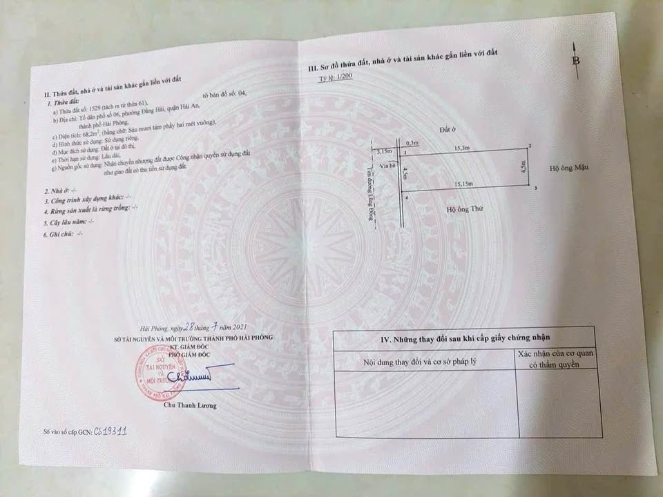 Bán đất mặt đường Lũng Đông, Đằng Hải, Hải An - 68.2m² - Kinh doanh thuận lợi!