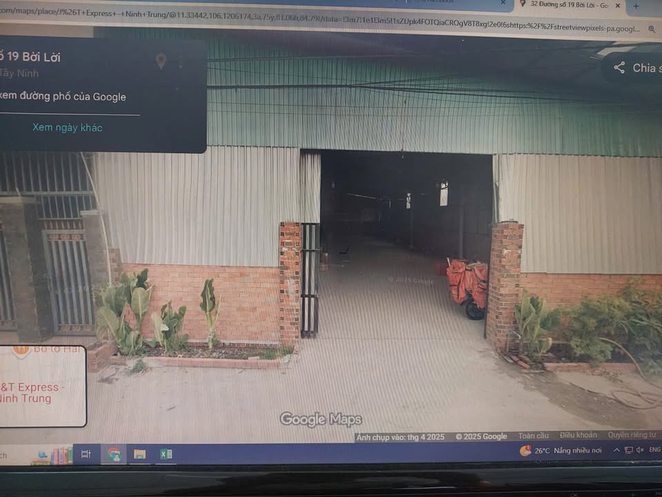 Cho thuê nhà xưởng tại Tây Ninh 320m² - Mặt tiền đường nhựa, kinh doanh ngay!