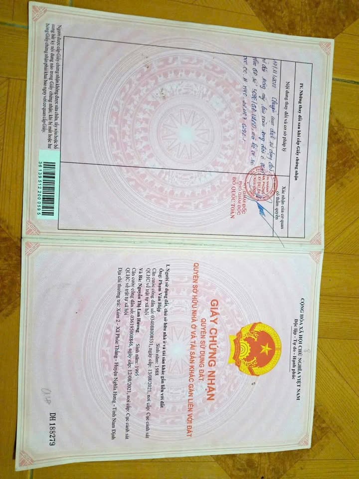 Đất lô góc 2 mặt tiền Nghĩa Hưng 249m² giá 1.6 tỷ - Cơ hội đầu tư tuyệt vời!