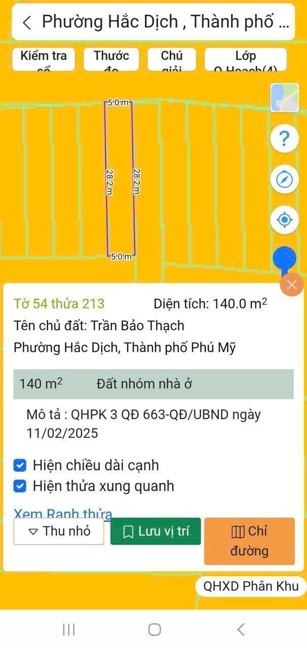 Đất nền lô góc Kp Suối Nhum, Hắc Dịch, 140m² chỉ 1.3 tỷ - Đầu tư sinh lời ngay!