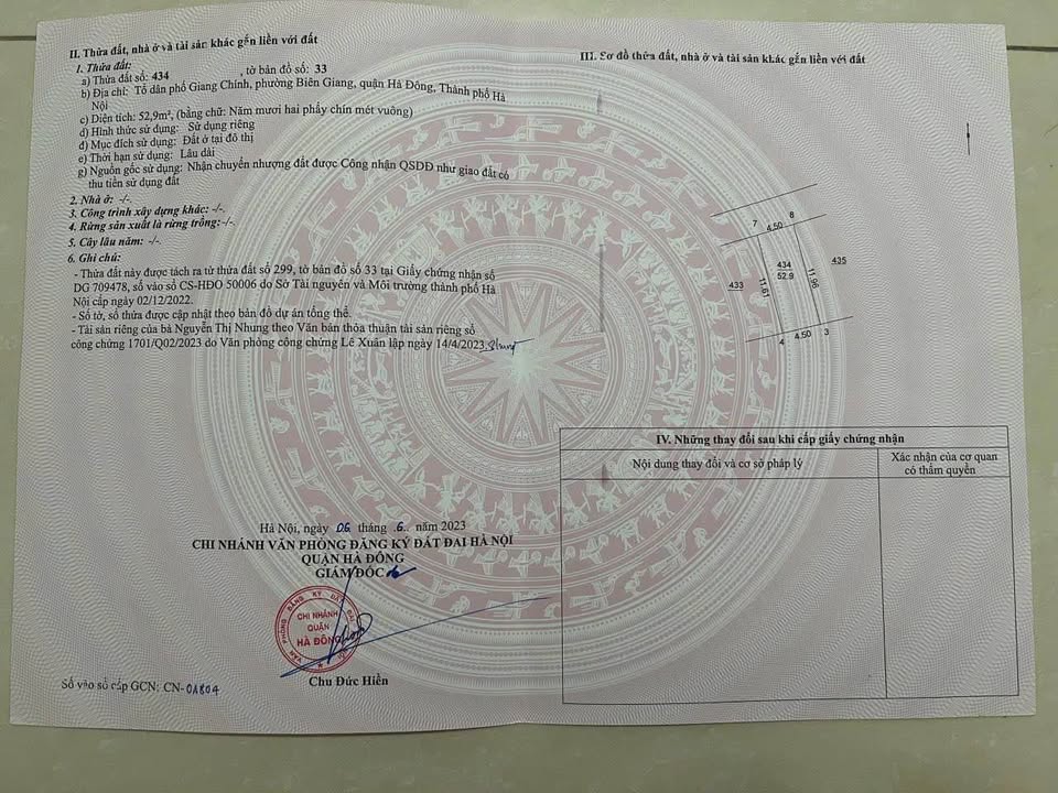 Lô đất kinh doanh Biên Giang Hà Đông 53m² giá 4,15 tỷ - Sổ đỏ chính chủ!