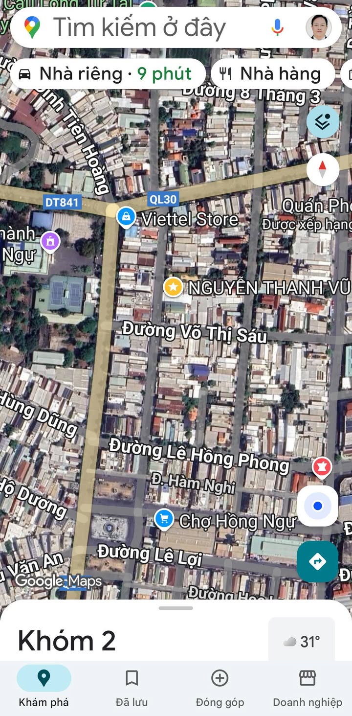 Nhà cấp III đường Trương Định, Hồng Ngự 90m² - Pháp lý rõ ràng, giá thương lượng!