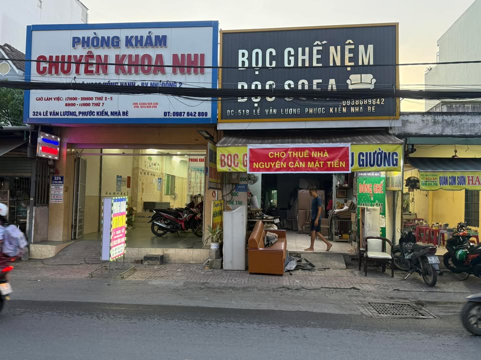 Nhà nguyên căn cho thuê mặt tiền Lê Văn Lương, 108m² - Tiện kinh doanh và sinh sống