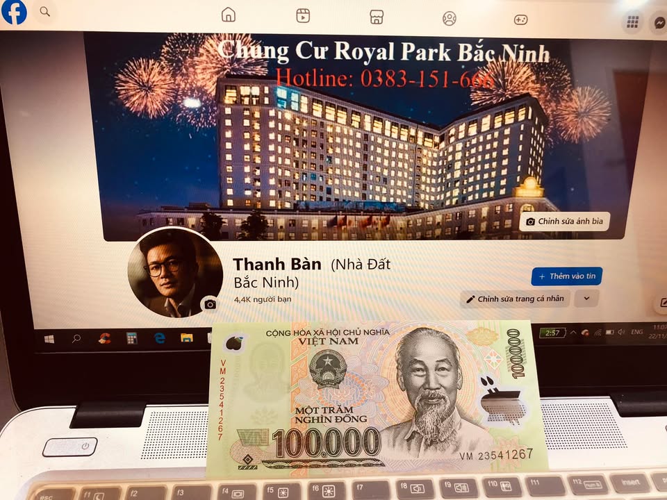 Cho thuê căn hộ 1 phòng ngủ Royal Park Bắc Ninh 47m² - View thoáng, sẵn sàng vào ở!