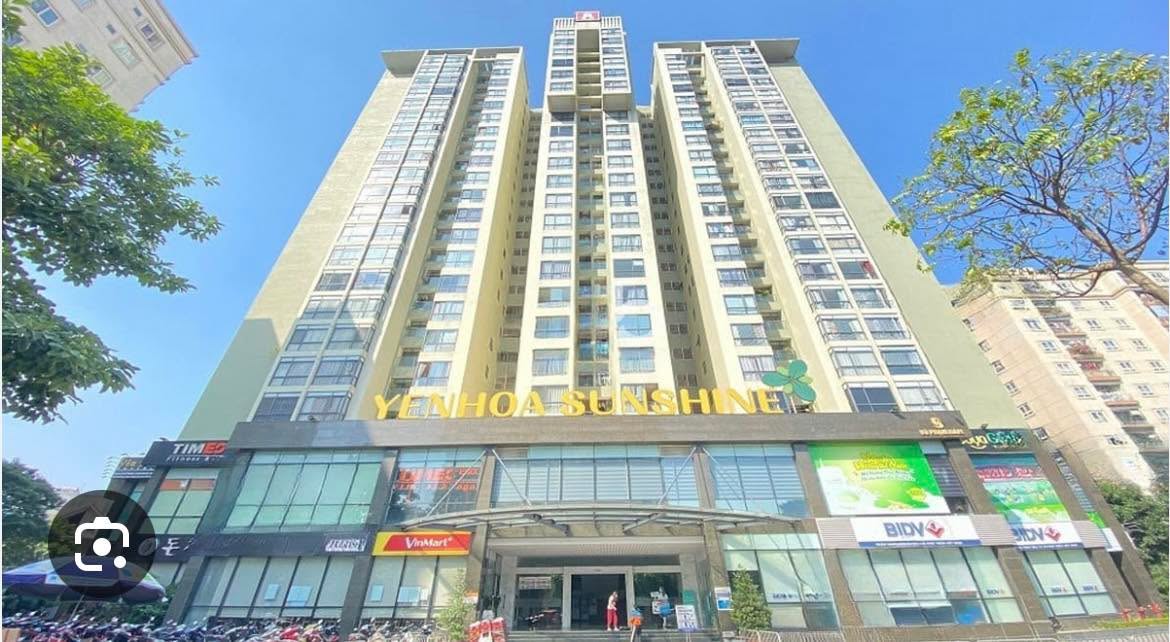 Chung cư Yên Hoà Sunshine Cầu Giấy 127m² giá 16 triệu - Nội thất cơ bản, vào ngay!