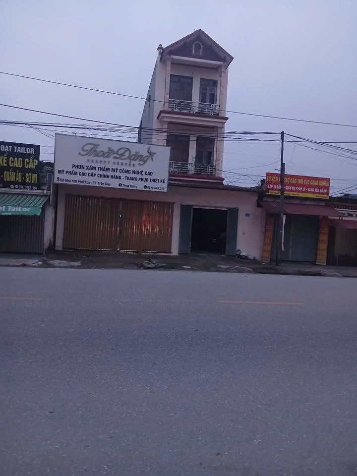 Cho thuê mặt bằng kinh doanh tại Trần Cao, Hưng Yên 75m² - Vị trí đắc địa, dân cư đông đúc