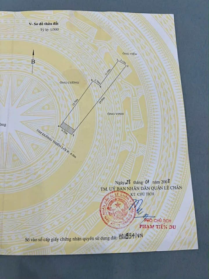 Nhà mặt đường Thiên Lôi, Hồng Bàng, 126m² giá 10.2 tỷ - Vị trí đắc địa cho kinh doanh!