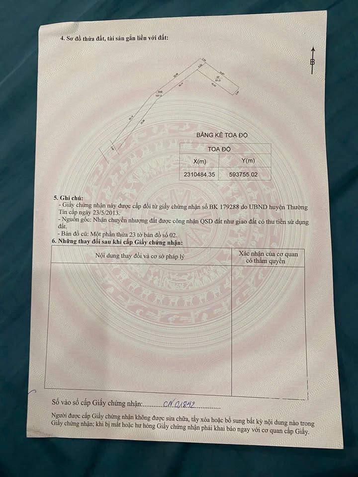 Đất nền Hồng Vân, Thường Tín, 61m² giá 3 tỷ - Đường ô tô vào tận nơi!