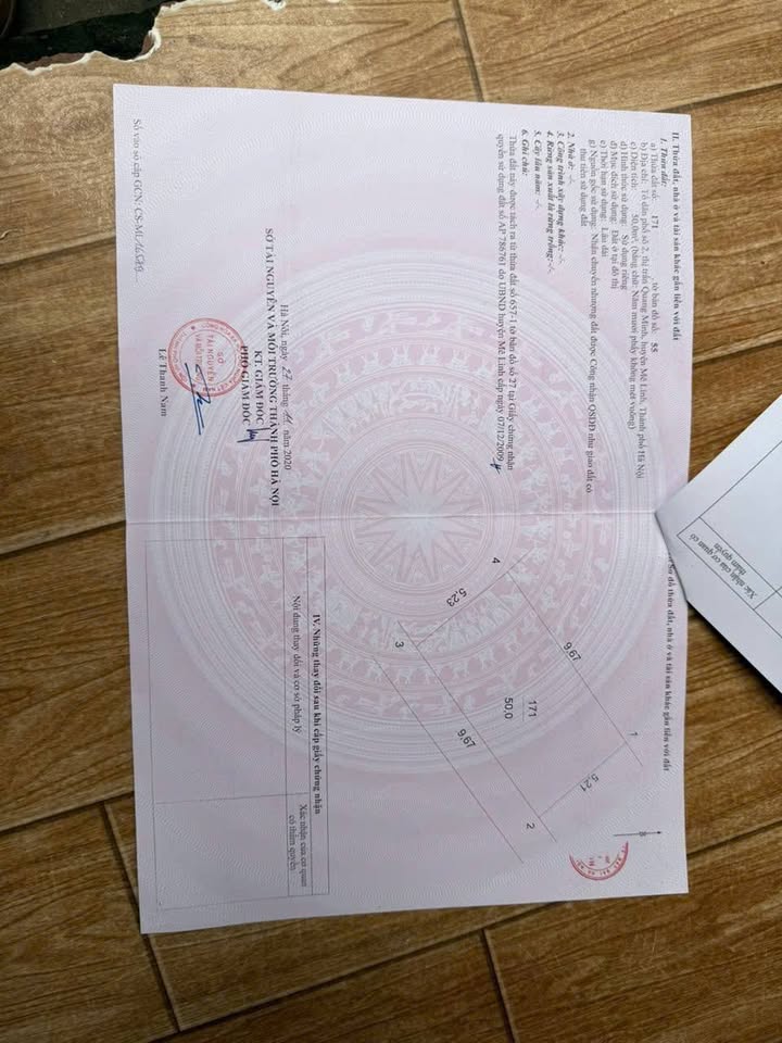 Đất thổ cư 50m² tại Quang Minh, Mê Linh chỉ 2 tỷ - Đầu tư siêu lợi nhuận!