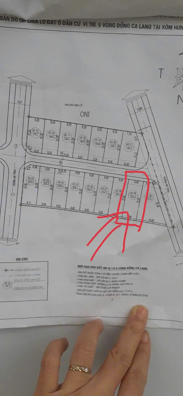 Đất nền Hưng Thịnh, Diễn Nguyên 226.3m² giá chỉ 1.7 tỷ - Cơ hội đầu tư tuyệt vời!