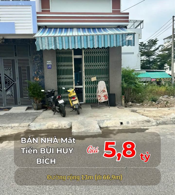 Nhà mặt tiền Bùi Huy Bích, Vĩnh Hoà 66m² - Chính chủ bán, giá thương lượng!