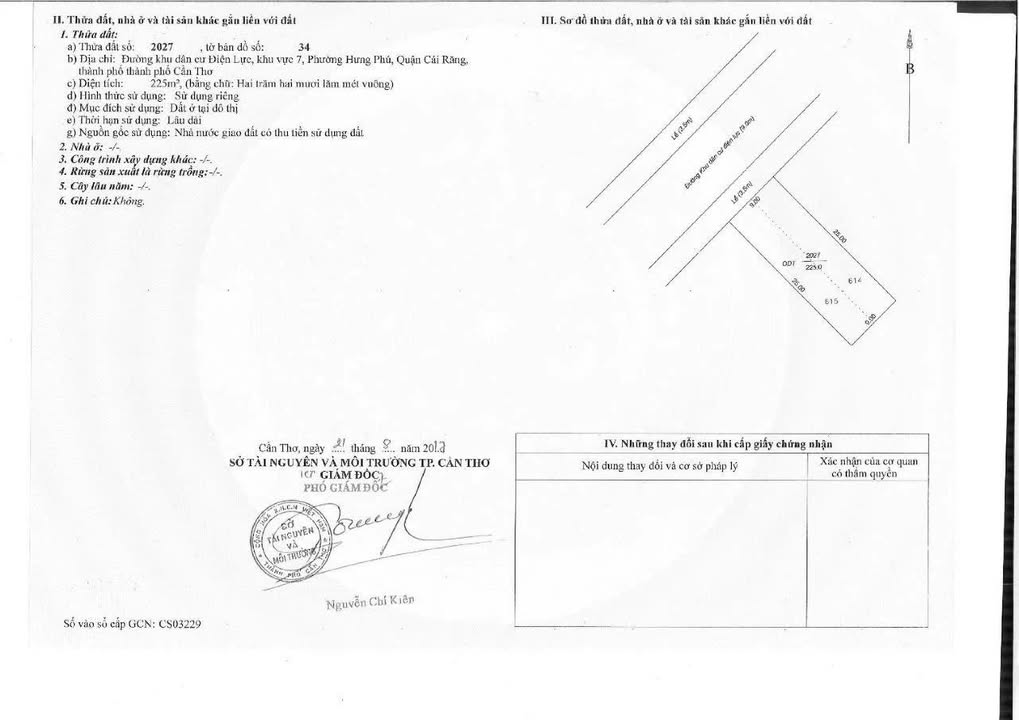 Đất nền trục chính khu điện lực Hưng Phú 225m² giá 9.6 tỷ - Cơ hội đầu tư sinh lời!