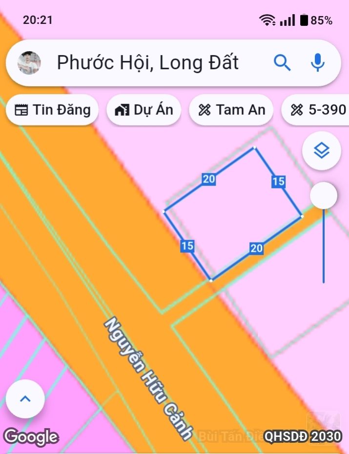 Đất nền Nguyễn Hữu Cảnh, Phước Hội, Đất Đỏ 300m² giá 4.2 tỷ - Sổ hồng chính chủ, thổ cư 100%!