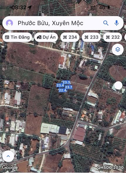 Đất nền Phước Bửu, Xuyên Mộc 525m² giá 2.6 tỷ - Sổ đỏ chính chủ!