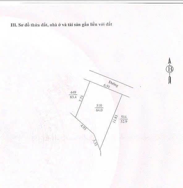 Đất Cẩm Thượng Hải Dương 64m² giá 900 triệu - Sổ hồng chính chủ!