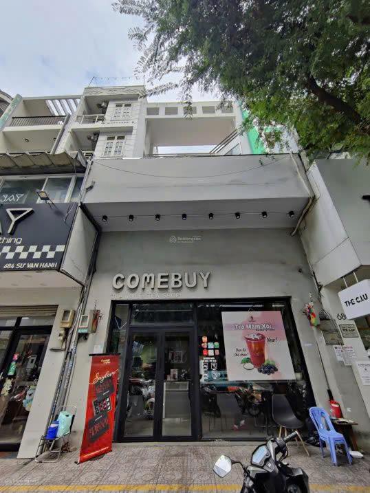 Cho thuê mặt bằng kinh doanh Sư Vạn Hạnh 108m² giá 105 triệu/tháng - Vị trí đắc địa ngay Vạn Hạnh Mall!