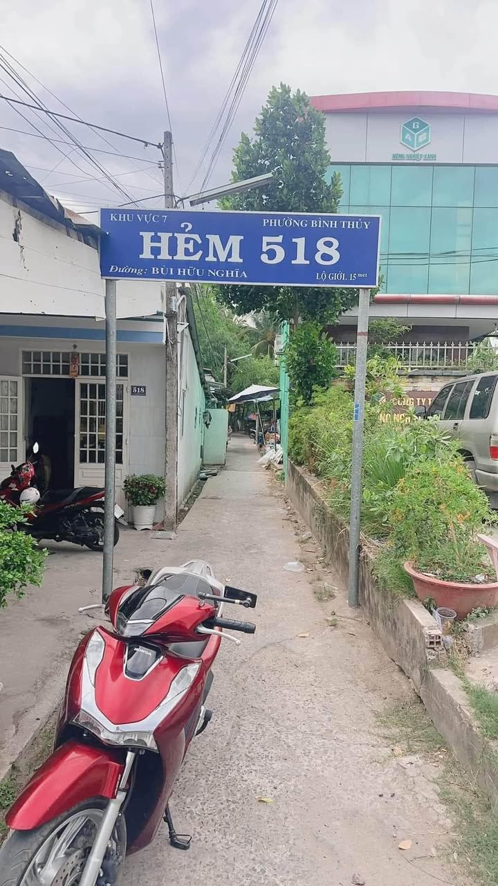 Đất nền hẻm 518 Bùi Hữu Nghĩa, Bình Thủy, Cần Thơ - Giá chỉ 850 triệu!