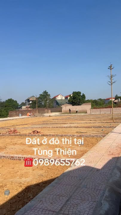 Đất nền đô thị Tùng Thiện, Sơn Tây 112m² giá 1 tỷ - Đầu tư an toàn, tiềm năng cao!