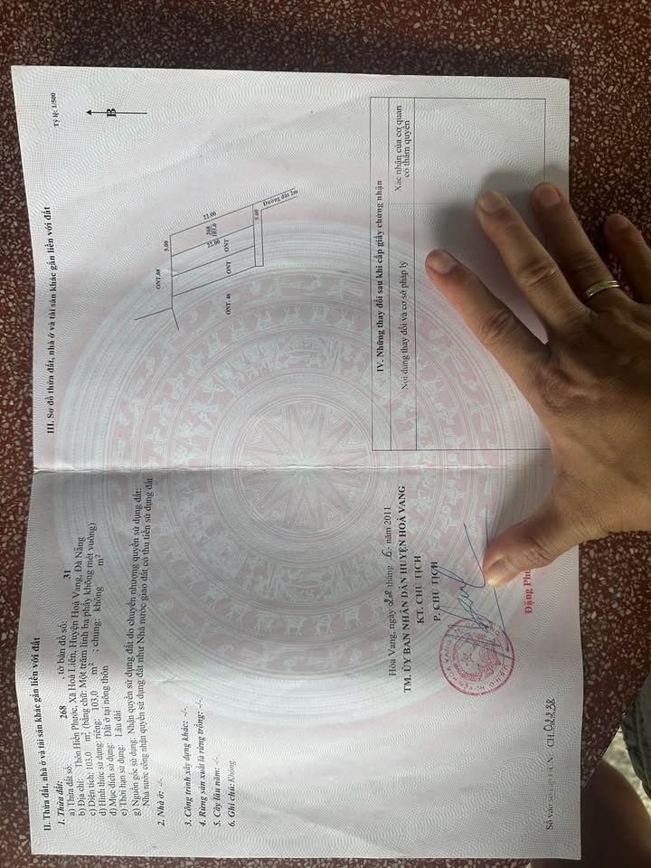 Đất nền Hòa Liên, Liên Chiểu, Đà Nẵng 103m² giá 1.25 tỷ - Sổ hồng chính chủ, đầu tư sinh lời!