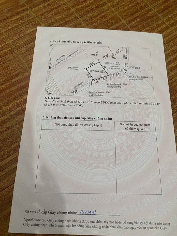 Đất nền Đại Yên 109m² giá 1.45 tỷ - Cơ hội đầu tư tuyệt vời!