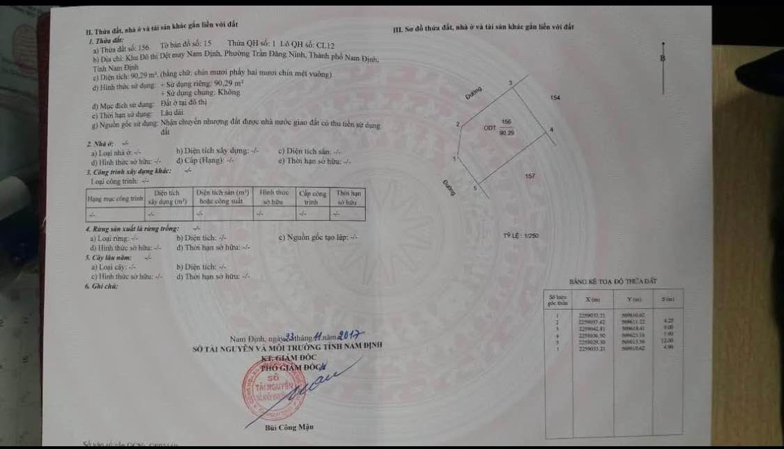 Lô đất góc KĐT Dệt May Nam Định 90m² giá 8.9 tỷ - Cơ hội đầu tư tuyệt vời!