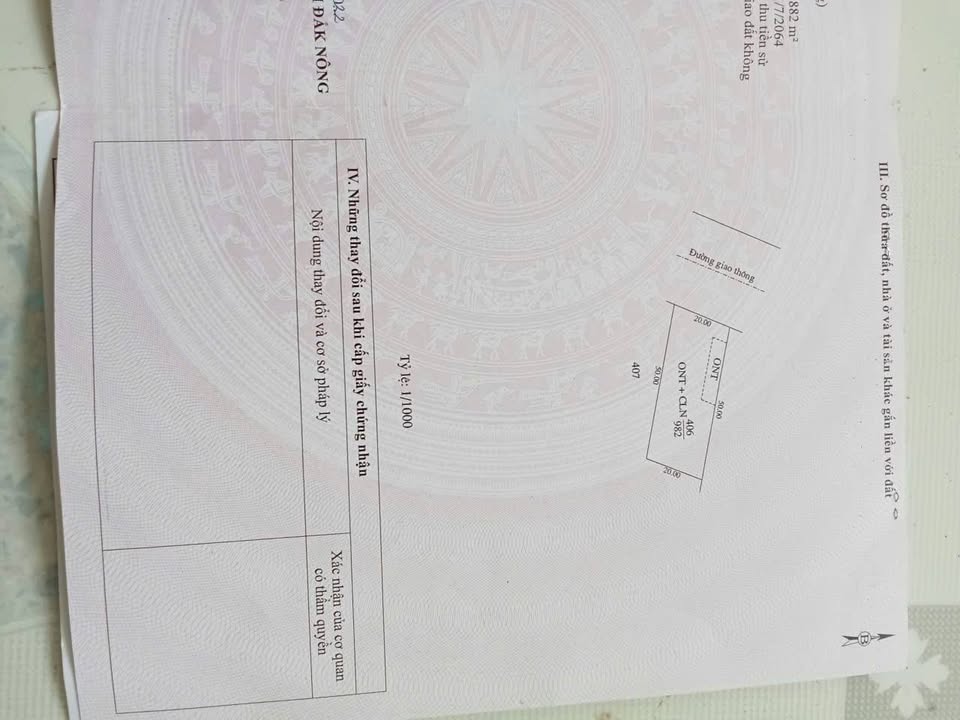 Đất nền Đắk Wil 1000m² giá 85 triệu - Cơ hội đầu tư hấp dẫn!