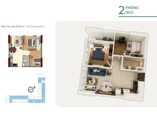 Căn hộ Sài Gòn Gateway 60m² giá 3.2 tỷ - Chính chủ cần bán gấp!