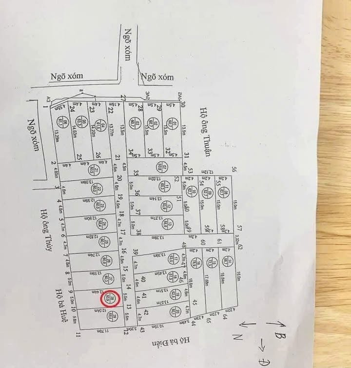 Lô đất Mỹ Tranh - An Dương 61m², ô tô đỗ tận nhà - Cơ hội hiếm có!