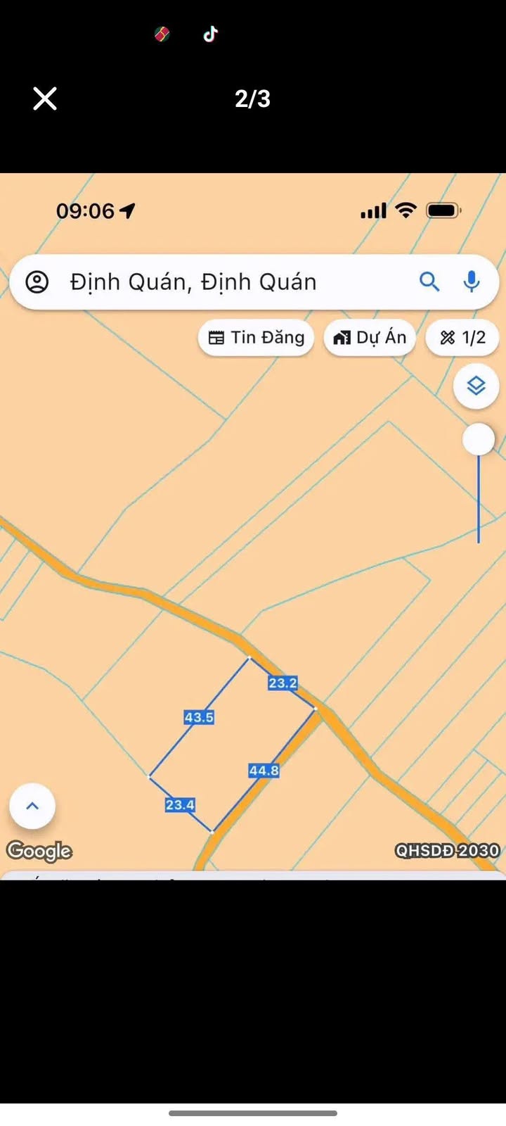 Đất nền 1030m² xã Gia Canh, Định Quán - Mặt tiền đường rộng, giá chỉ 839 triệu!