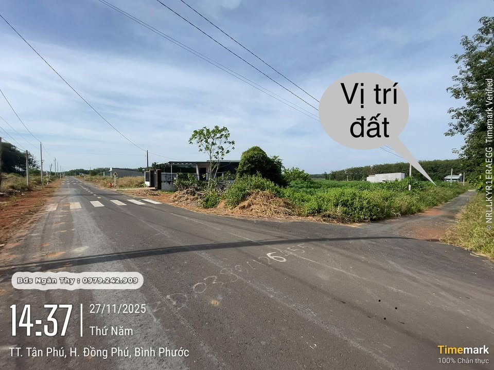 Đất nền Đồng Phú 174m² giá 174 triệu - Sổ đỏ chính chủ!