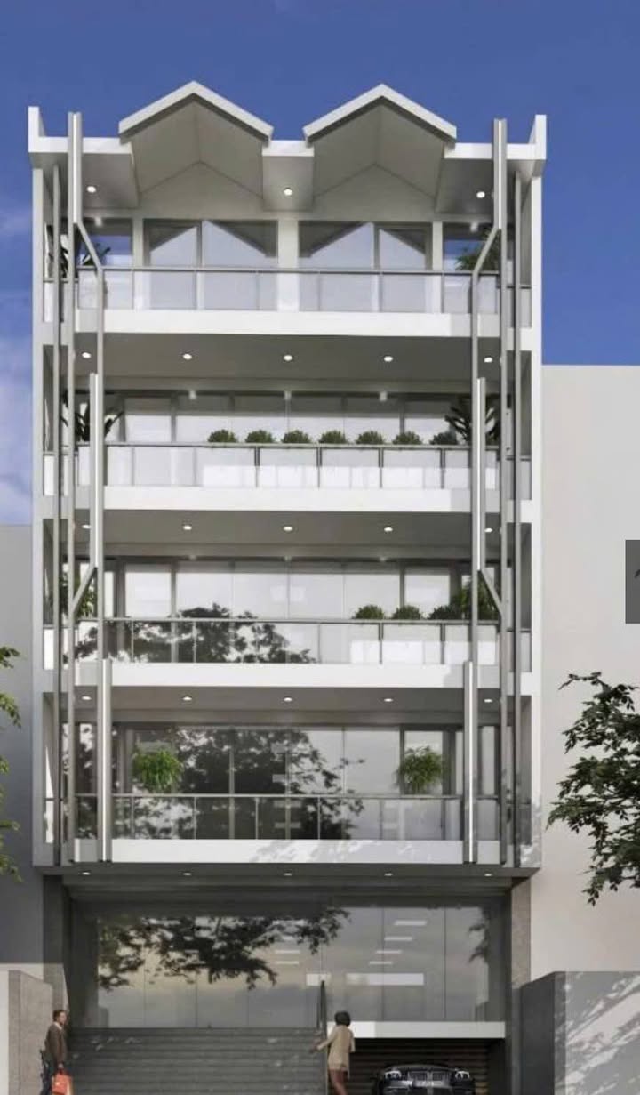 Cho thuê toà nhà mặt tiền Nguyễn Thị Thập, quận 7 - Diện tích 200m², Giá 200 triệu/tháng, Thiết kế hiện đại!