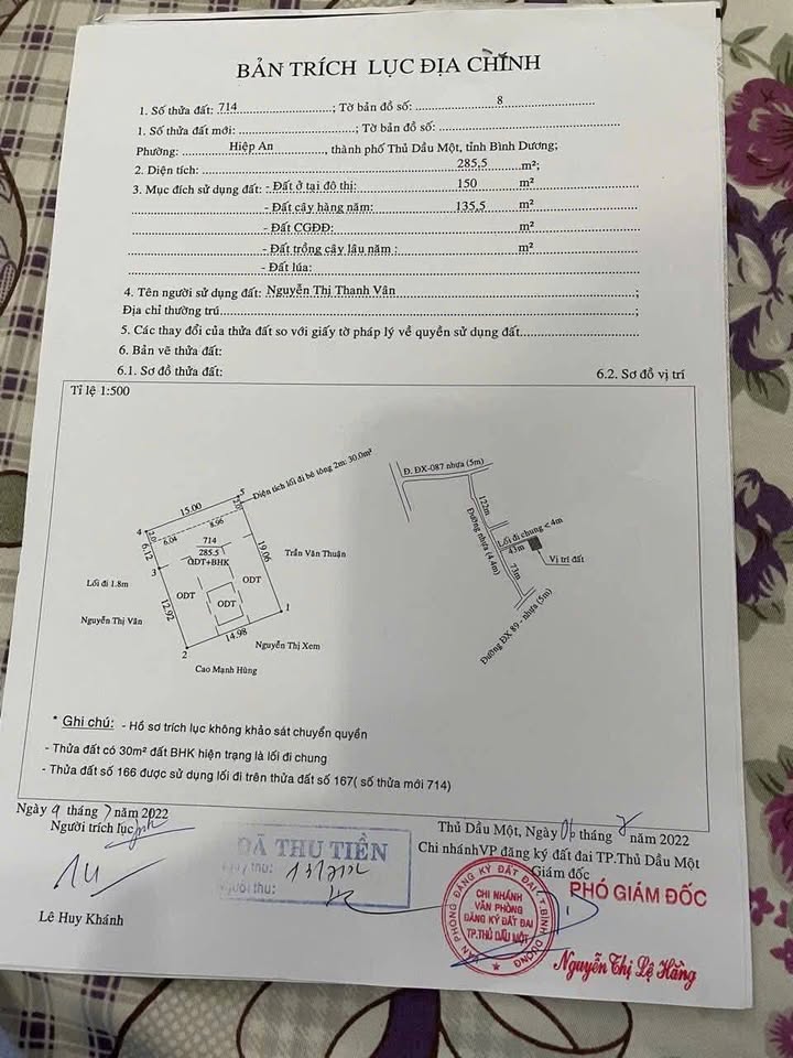 Nhà phố Hiệp An Thủ Dầu Một 300m² giá 3.2 tỷ - Đầu tư sinh lời cao!