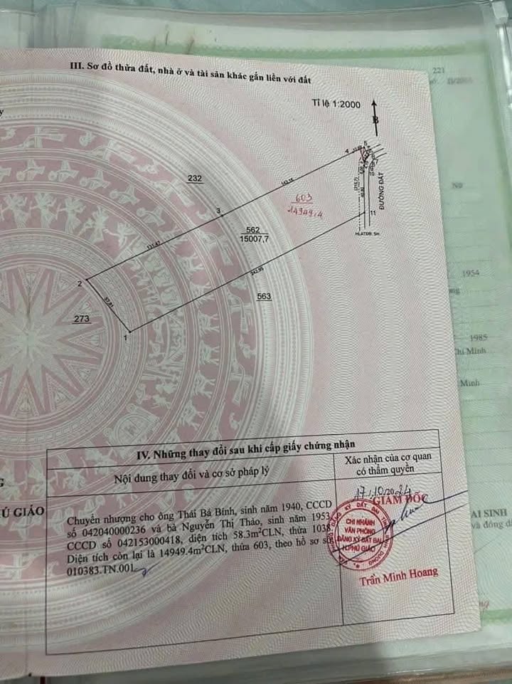 Đất nền Vĩnh Hòa, Phú Giáo, 15.000m² giá 10 tỷ - Tiềm năng đầu tư lớn!