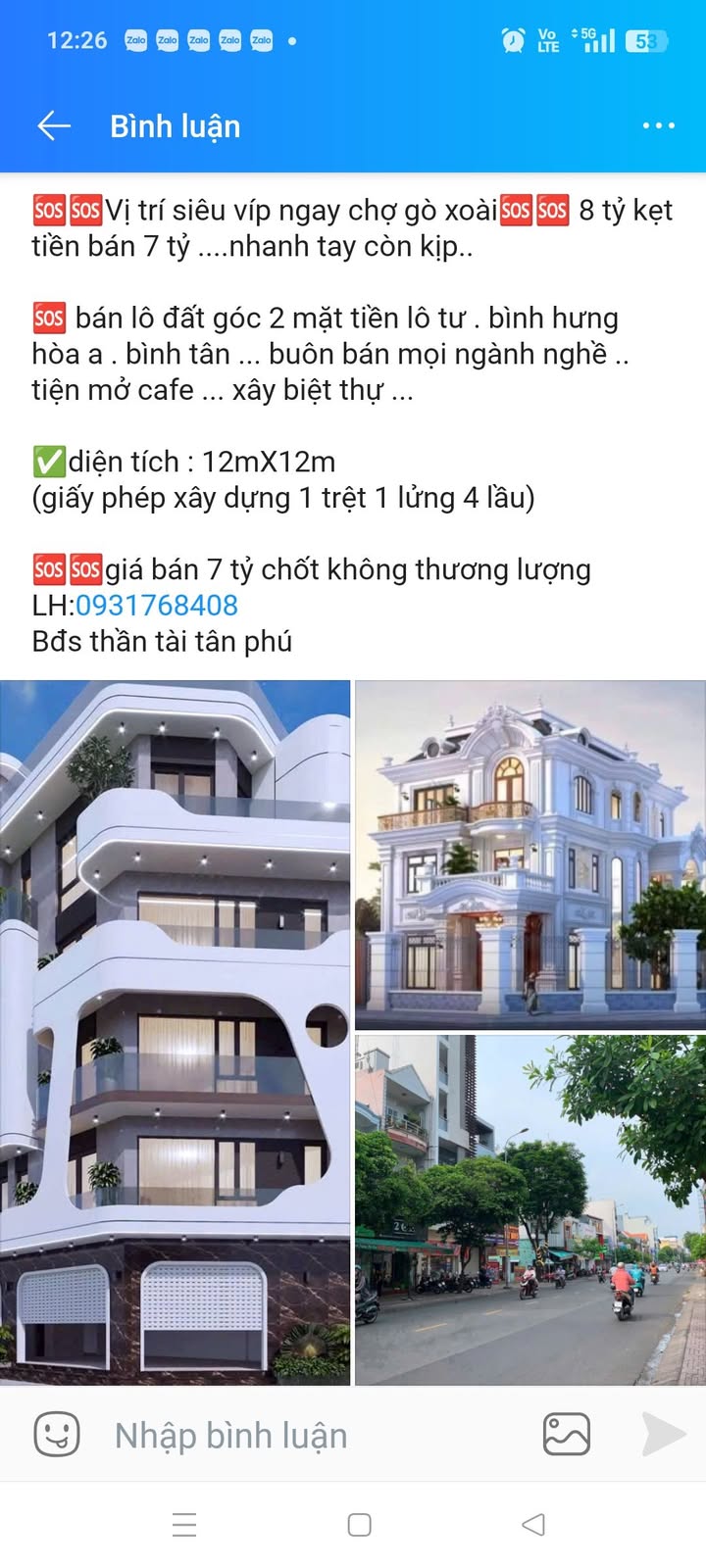 Đất góc 2 mặt tiền tại Bình Hưng Hòa A 144m² giá 7 tỷ - Tiềm năng kinh doanh vượt trội!