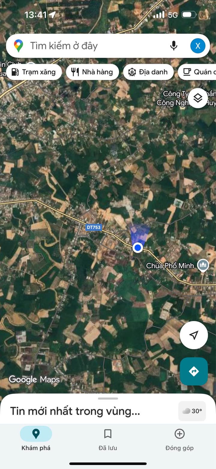 Đất mặt tiền đường DT 753, Tân Phước 1146.15m² - Cơ hội đầu tư tuyệt vời!