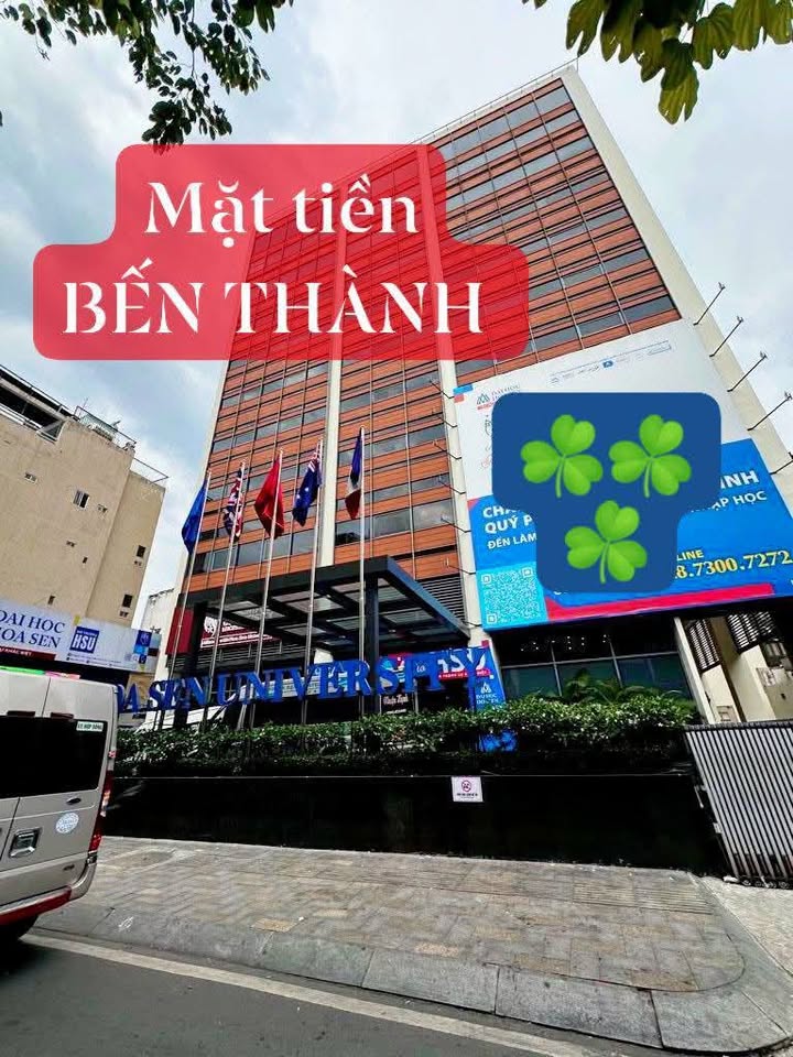 Mặt tiền Bến Thành, Quận 1, 70m² giá 39 tỷ - Tiềm năng kinh doanh vượt trội!