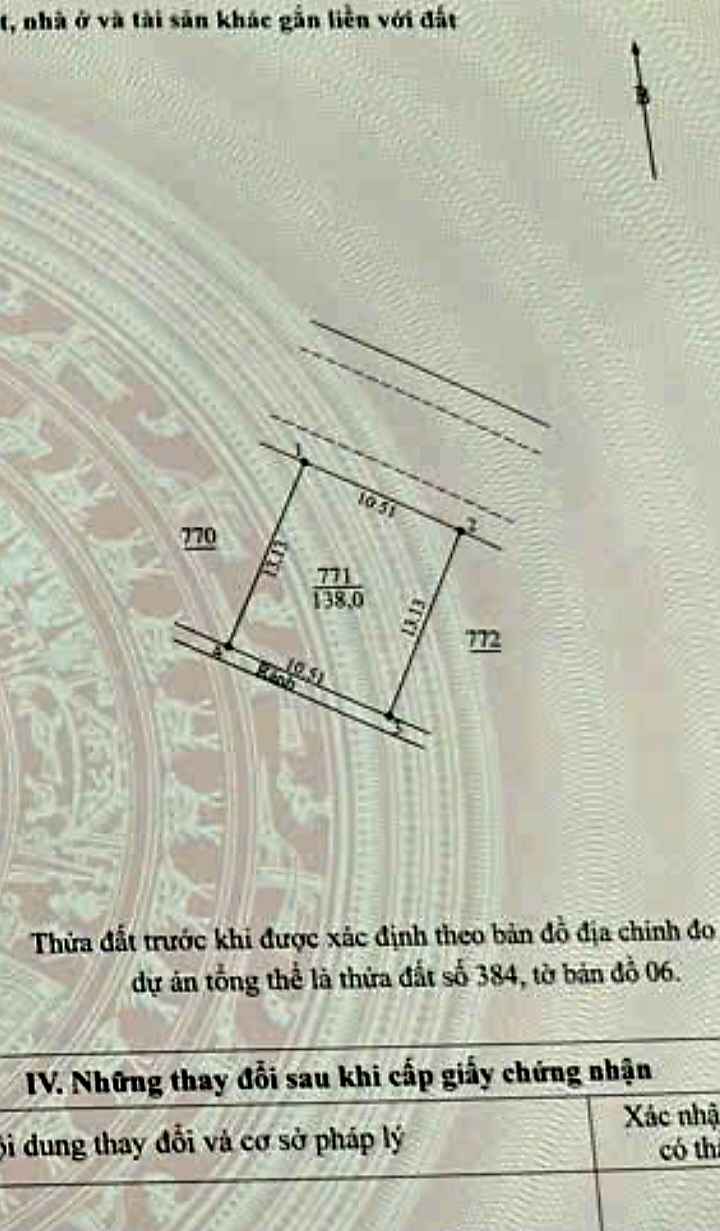 Đất dịch vụ Thăng Long 9 Kim Chung 138m² - Mặt tiền rộng, giá đầu tư!