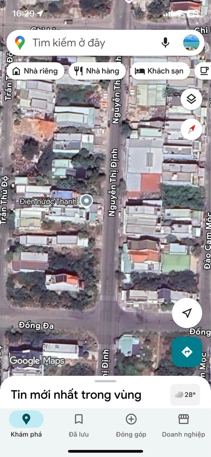 Đất thổ cư mặt tiền đường Nguyễn Thị Định, TP Phan Thiết 100m² giá 2 tỷ - Đầu tư sinh lời lý tưởng!