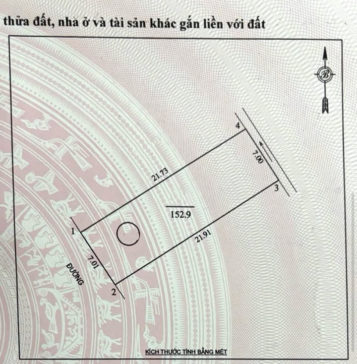 Đất đấu giá Trung Nghĩa, Vinh 152.9m² giá 6.9 tỷ - Vị trí sầm uất, hướng Tây Nam!