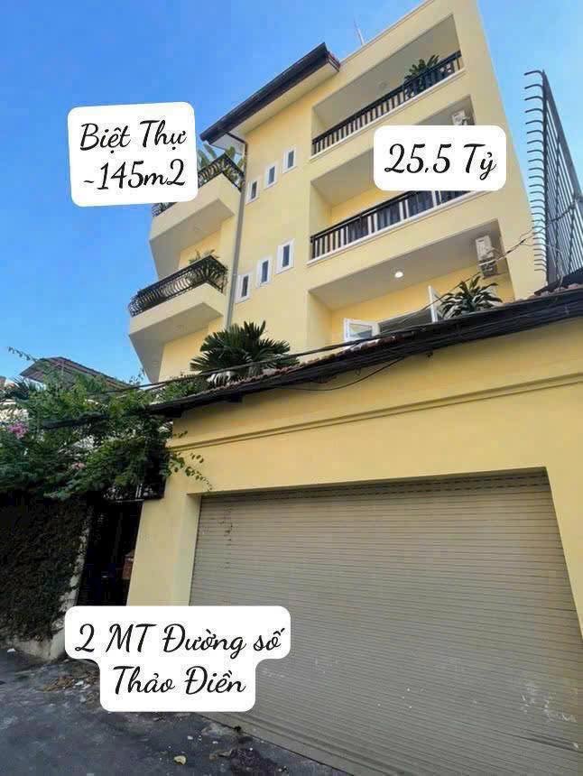 FrontHouse Thảo Điền 142.9m² giá 25.5 tỷ - Ô tô ngủ trong nhà!