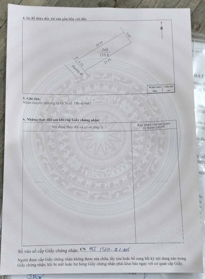 Đất thổ cư Hợp Thịnh Bắc Ninh 110m² giá chỉ 1 tỷ - Đường thông thoáng, ô tô vào tận nơi!