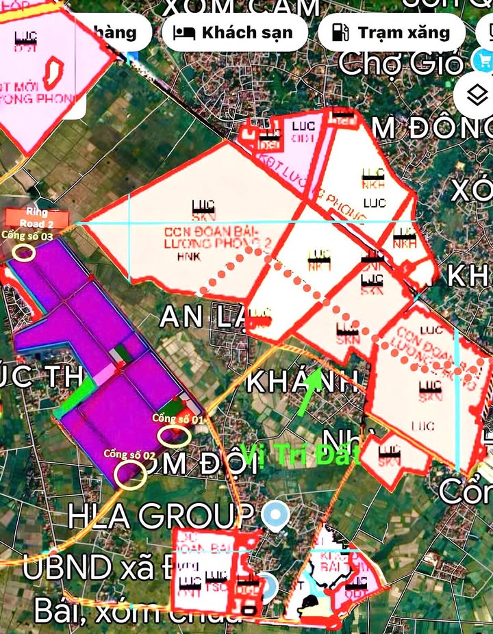 Đất Đoan Bái Hiệp Hòa 100m² giá 1.3 tỷ - Đầu tư sinh lời dễ dàng!