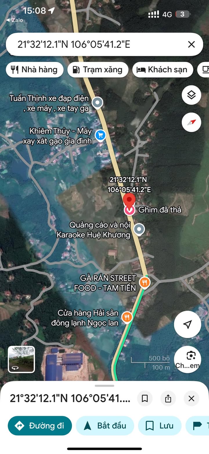 Đất thổ cư mặt tiền Quốc lộ 17, Tam Tiến, Yên Thế 111m² giá chỉ 1.1 tỷ - Cơ hội đầu tư tuyệt vời!