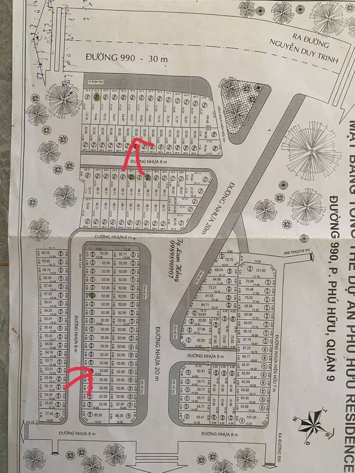 Đất hẻm 990 Nguyễn Duy Trinh, Quận 9 - 52m² chỉ 2.99 tỷ - Cơ hội đầu tư tuyệt vời!