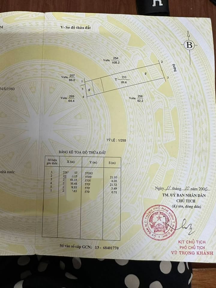 Đất nền ngõ Ngô Tất Tố, Lộc Hạ, 200m² giá 4 tỷ - Cơ hội đầu tư hấp dẫn!