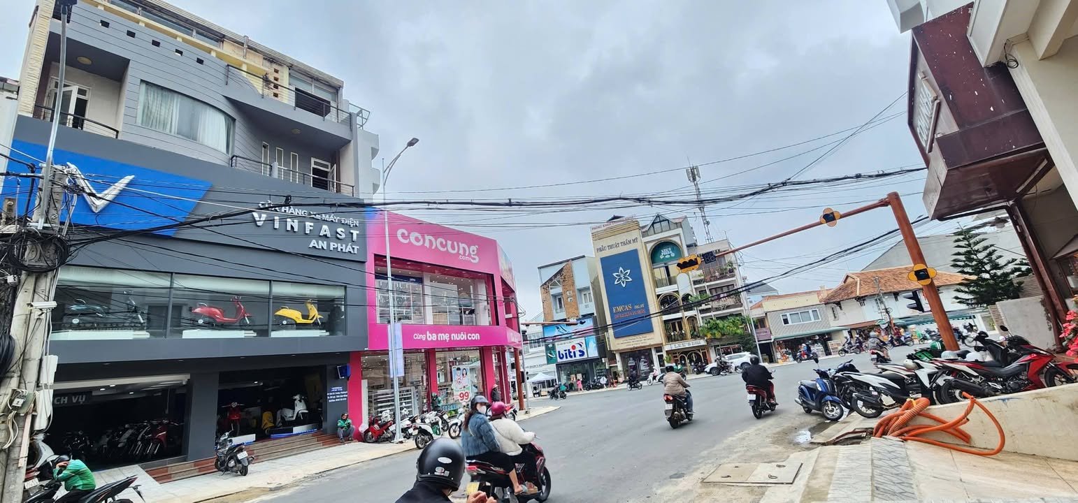 FrontHouse Hai Bà Trưng Đà Lạt 70m² giá 18.5 tỷ - Kinh doanh đa ngành nghề