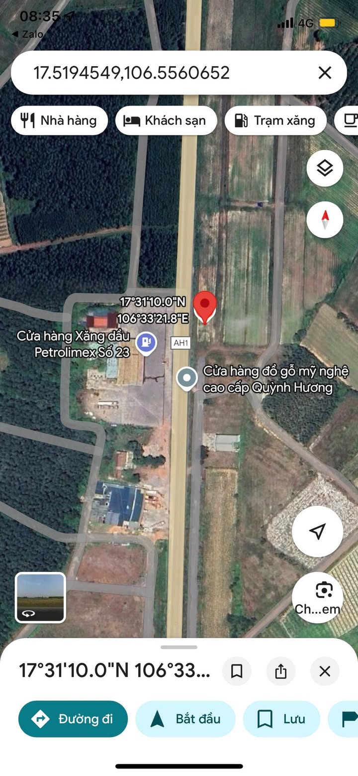 Đất nền xã Lý Trạch, huyện Bố Trạch 200m² - Mặt tiền đường tránh, giá hấp dẫn!