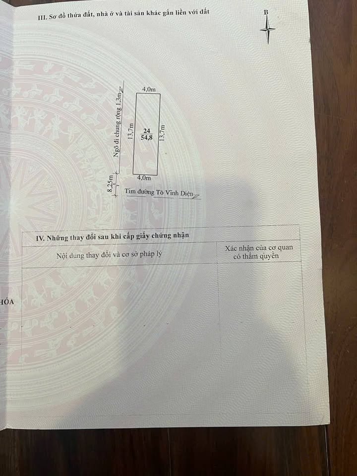 Bán gấp nhà phố 4 tầng 2 mặt tiền Tô Vĩnh Diện 54m² giá 6.8 tỷ - Đầu tư sinh lời ngay!