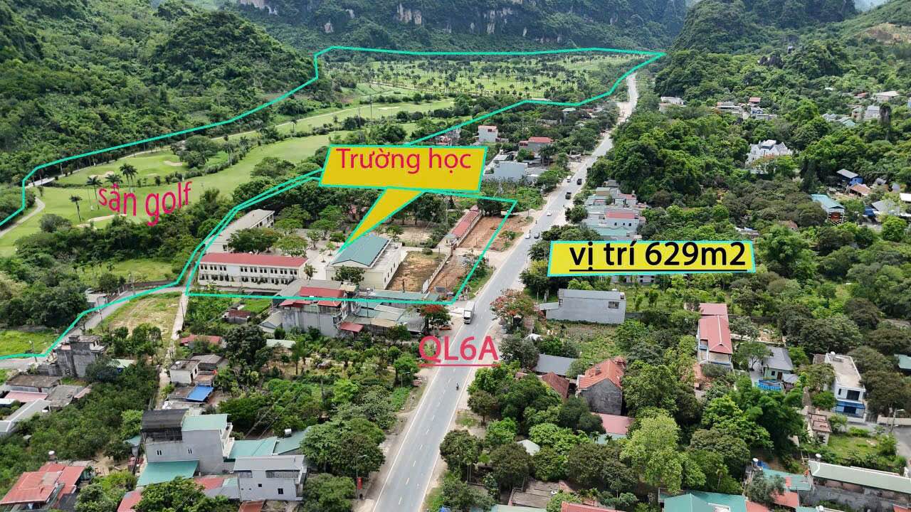 Đất nền Lâm Sơn, Lương Sơn, Hòa Bình 720m² giá 6 tỷ - Cơ hội đầu tư hấp dẫn!