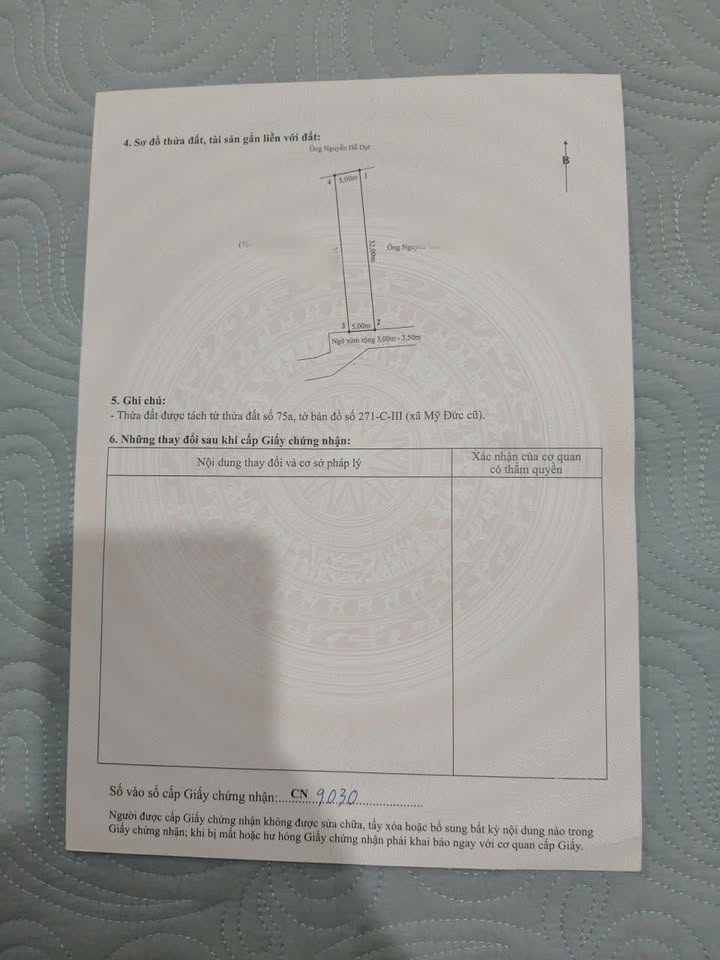 Đất nền Tân Nam, Mỹ Đức 158m² giá 1 tỷ - Đầu tư sinh lời ngay!